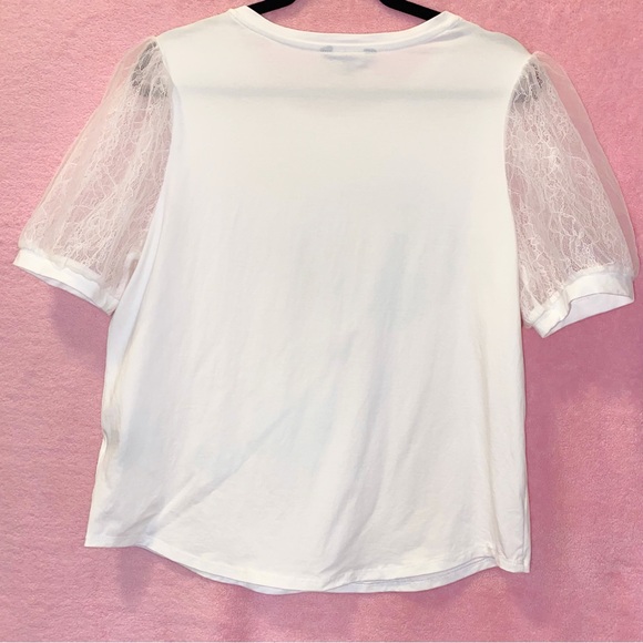 More Love & Lace White Top Curly Hair Red Lipstick Fierce Model Medium Black Red - Picture 7 of 8